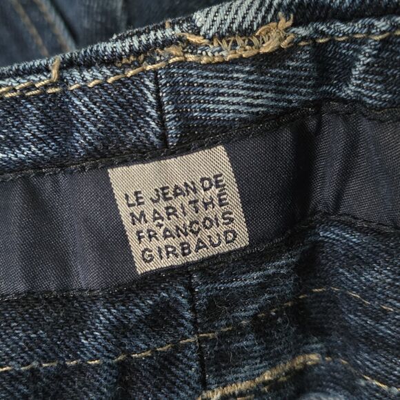 Girbaud Vintage Dark Jeans Men's Size 36 Baggy Oversized 90's Y2K Streetwear - Picture 7 of 9